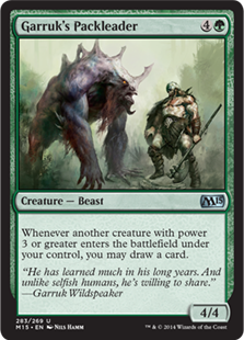 (image for) Garruk's Packleader