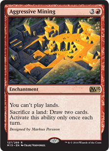 (image for) Aggressive Mining (Foil)