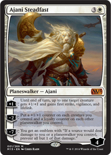 (image for) Ajani Steadfast (Foil)