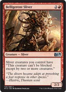 (image for) Belligerent Sliver (Foil)