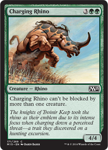 (image for) Charging Rhino (Foil)