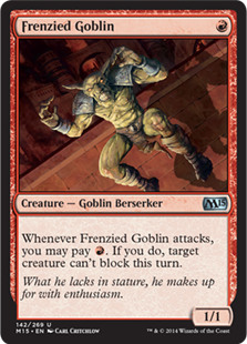 (image for) Frenzied Goblin (Foil)