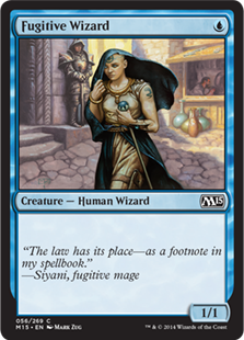 (image for) Fugitive Wizard (Foil)