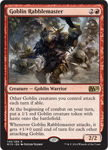 (image for) Goblin Rabblemaster (Foil)