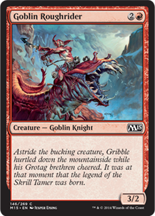 (image for) Goblin Roughrider (Foil)