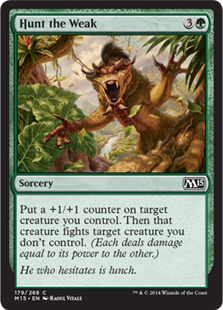 (image for) Hunt the Weak (Foil)