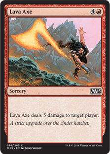 (image for) Lava Axe (Foil)