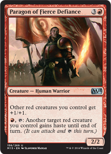 (image for) Paragon of Fierce Defiance (Foil)