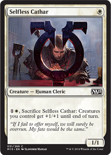 (image for) Selfless Cathar (Foil)