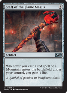 (image for) Staff of the Flame Magus (Foil)