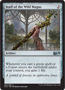 (image for) Staff of the Wild Magus (Foil)