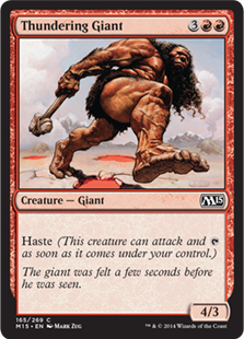 (image for) Thundering Giant (Foil)
