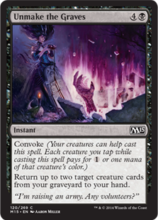 (image for) Unmake the Graves (Foil)