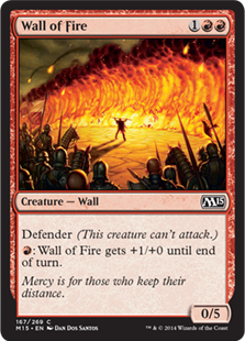 (image for) Wall of Fire (Foil)