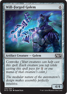 (image for) Will-Forged Golem (Foil)
