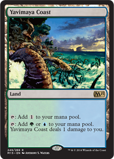 (image for) Yavimaya Coast (Foil)