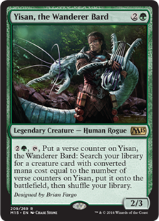 (image for) Yisan, the Wanderer Bard (Foil)