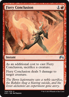 (image for) Fiery Conclusion
