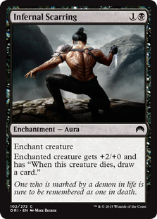 (image for) Infernal Scarring (Foil)