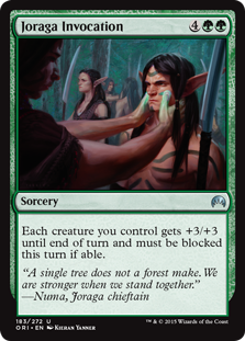(image for) Joraga Invocation (Foil)