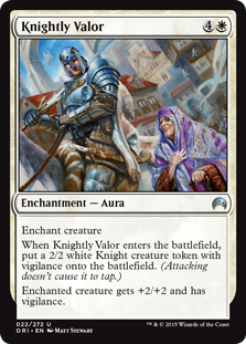 (image for) Knightly Valor (Foil)