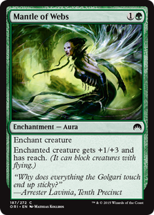 (image for) Mantle of Webs (Foil)