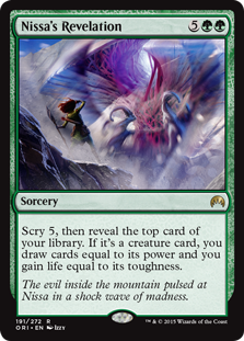(image for) Nissa's Revelation (Foil)