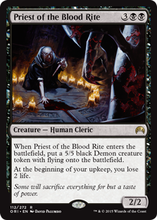 (image for) Priest of the Blood Rite (Foil)