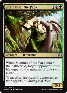 (image for) Shaman of the Pack (Foil)