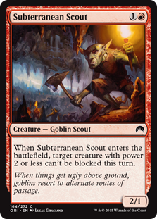 (image for) Subterranean Scout (Foil)