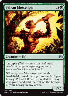 (image for) Sylvan Messenger (Foil)