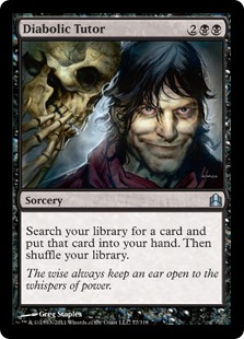 (image for) Diabolic Tutor