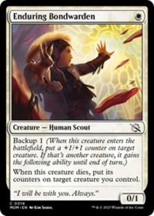 (image for) Enduring Bondwarden (Foil)