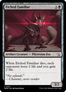 (image for) Etched Familiar (Foil)
