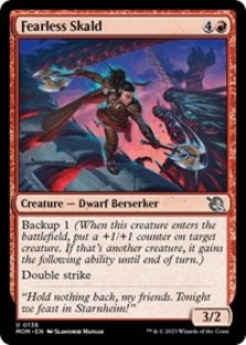 (image for) Fearless Skald (Foil)
