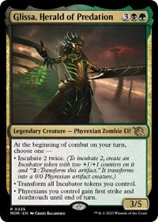 (image for) Glissa, Herald of Predation (Foil)
