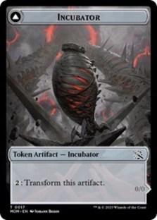 (image for) Incubator (0017) // Phyrexian (0017) Double-Sided Token