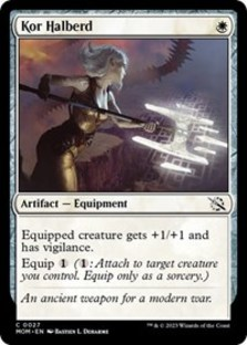 (image for) Kor Halberd (Foil)
