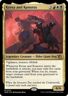 (image for) Kroxa and Kunoros (Foil)