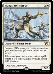 (image for) Monastery Mentor (Foil)
