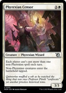 (image for) Phyrexian Censor (Foil)