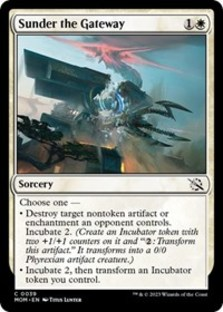 (image for) Sunder the Gateway (Foil)