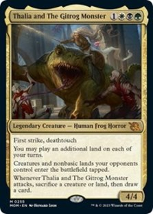 (image for) Thalia and The Gitrog Monster (Foil)