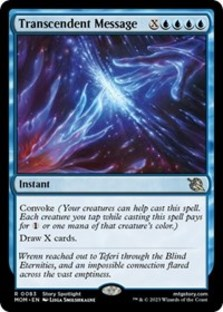 (image for) Transcendent Message (Foil)