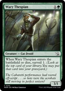 (image for) Wary Thespian (Foil)