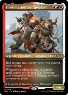 (image for) Firesong and Sunspeaker (Foil)