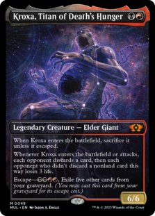 (image for) Kroxa, Titan of Death's Hunger (Foil)