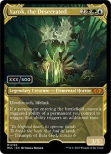(image for) Yarok, the Desecrated (Serialized) (Foil)