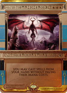 (image for) Omniscience - Amonkhet Invocation