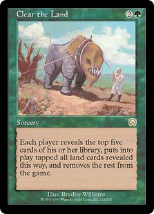 (image for) Clear the Land